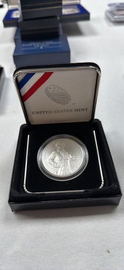 2024-P Harriet Tubman Bicentennial Commemorative Proof Silver Dollar Coin OGP COA
