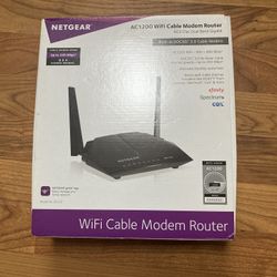 AC -1200 Wi-Fi cable modem router