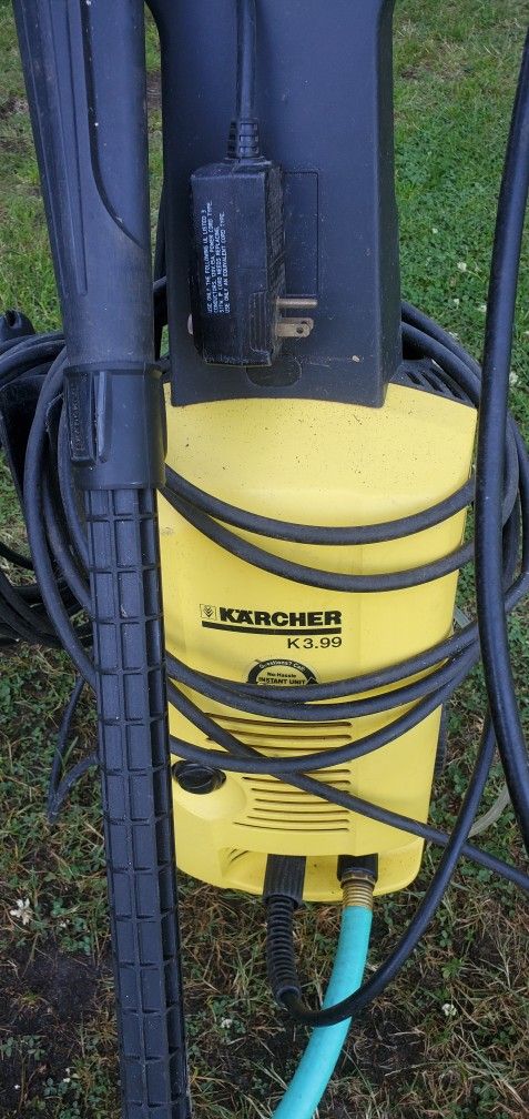 Karcher K3.99 Pressure Washer Electric Good Working + extras