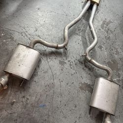 2025 FORD MUSTANG 5.0 GT OEM EXHAUST CATBACK MIDPIPE