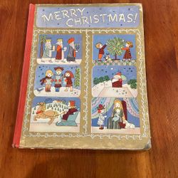 Vintage 1947 Merry Christmas Book 