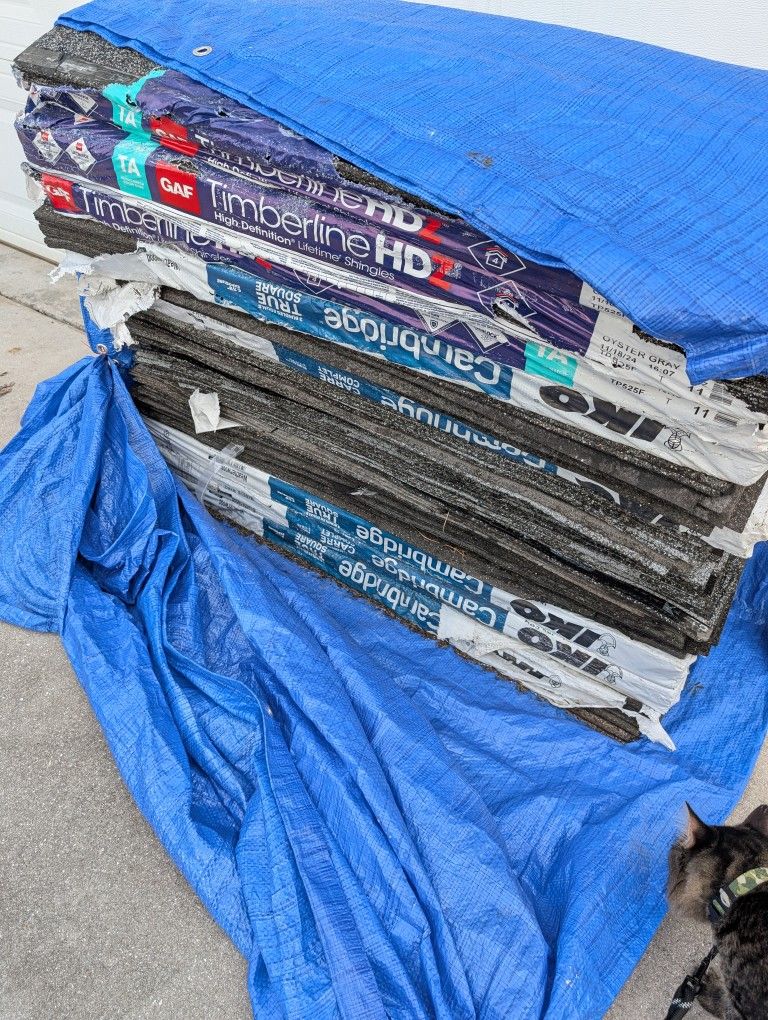 Shingles Packs ( Some Open, Been Sitting)