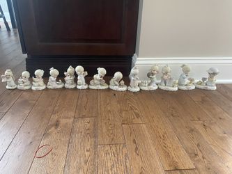 Precious Moment Girl Figurines Birthday Collection