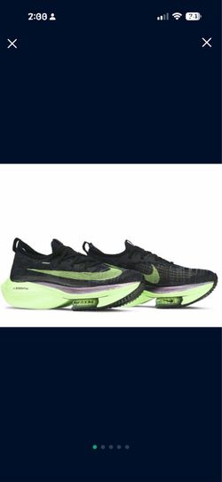 Nike Air Zoom Alphafly Next% Black Lime Blast