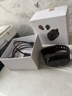 Smart watch with earbuds
