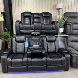 Party Time Power Recliner Living Room Set By ASHLEY FINANCING AVAILABLE 