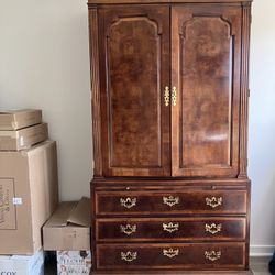 20th century Henredon Aston Court Armoire