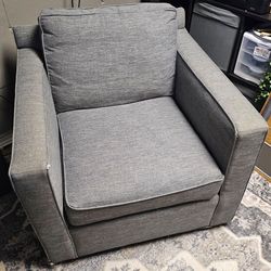 Gray Lounge Chair