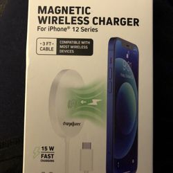 Chargeworx Wireless Charger with Type C Cord 