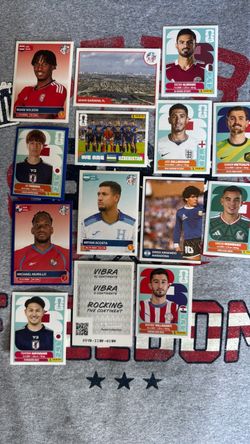 2024/26 FIFA World Cup/Copa America Sticker Lot! NRM/M Condition! 13 total stickers!