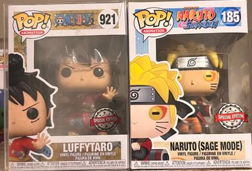 Luffy and Naruto  Funko