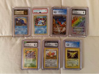 Pokémon Graded Slabs (PSA, CGC)