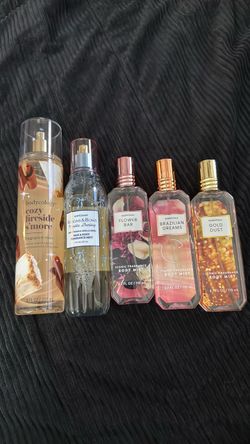 Body Mist & Fragrance Spray Bundle – 5 Bottles