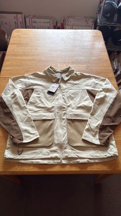 New Nike Acg Smith Summit Jacket UV Khaki Beige Brown Men’s L Large