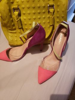 Heel size 9 n purse