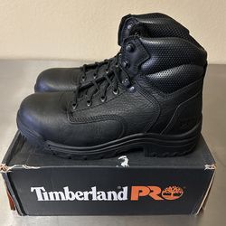 BRAND NEW  TIMBERLAND. TITAN PRO 6  ALLIY STEEL TOE. SIZE 9 new Start $170.oo