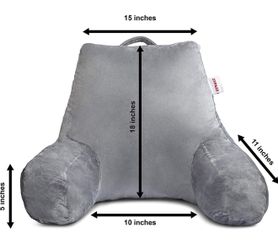 Reading and back pillow