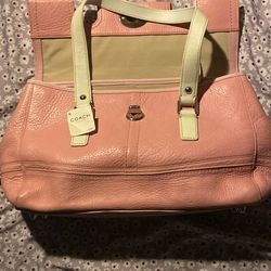Pink Coach Savannah Carryall Bag