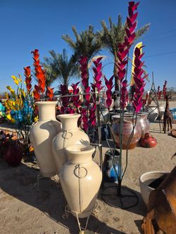 🌷JUST IN colorful ocotillos & PLANTERS
Cacti🌵metal Art Imports