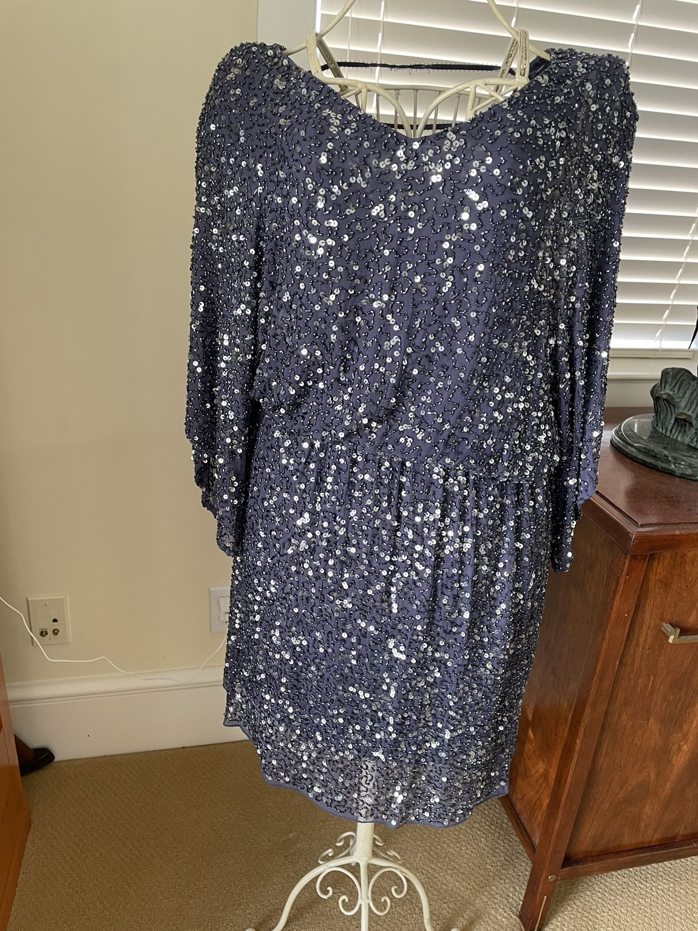 Sequined Cocktail Dress