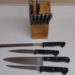 Gerber Kitchen Knife Set with Block