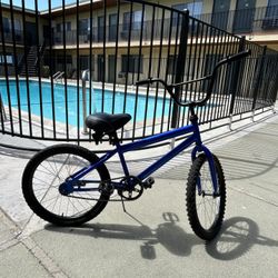 Blue BMX Bike 