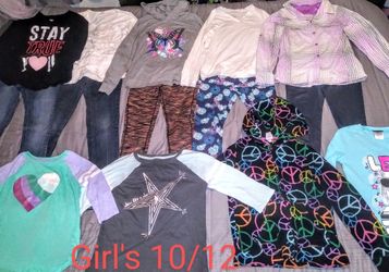 Girl's Size 10/12 Bundle