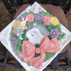 Vintage Easter Wreath 
