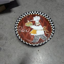 Certified International Large Ceramic Pasta Serving Bowl 