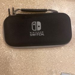 Black Hard Shell Nintendo Switch Case 