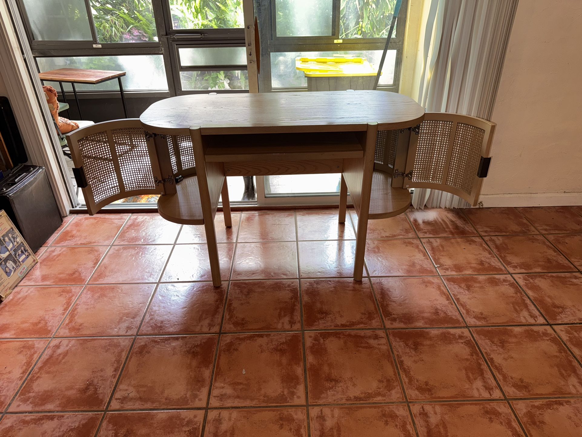 Portola Hills Caned Desk - Threshold™ designed with Studio McGee