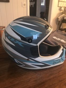 Fox racing riding helmet