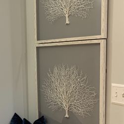 2 - Shadow box Wall Hangings