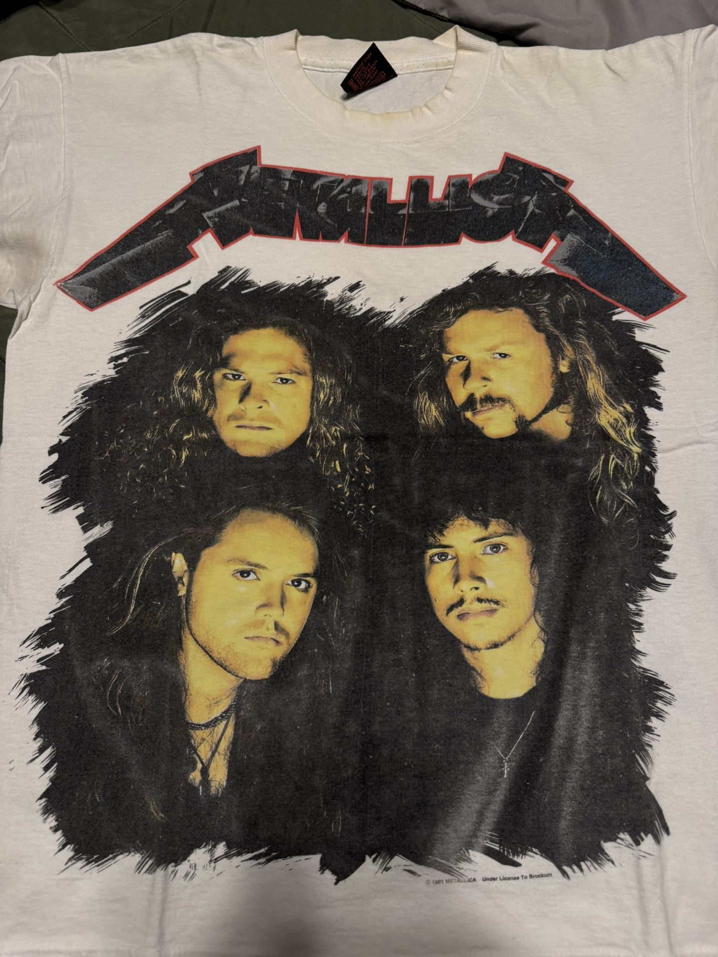 Vintage 1991 Metallica White Tee