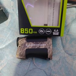 Bushnell BoneCollector 850 Laser Rangefinder, Hunting Laser Range Finder in Realtree Edge Camo