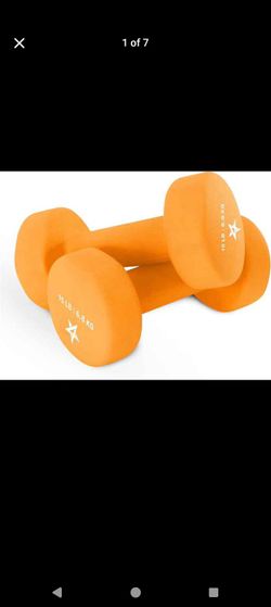 Yes4All Neoprene Dumbbells, Pairs and Sets with Rack for Home Workouts
Comfortable Grip for Home Workouts, Anti-Slip Neoprene Coating with Hex Anti-Ro