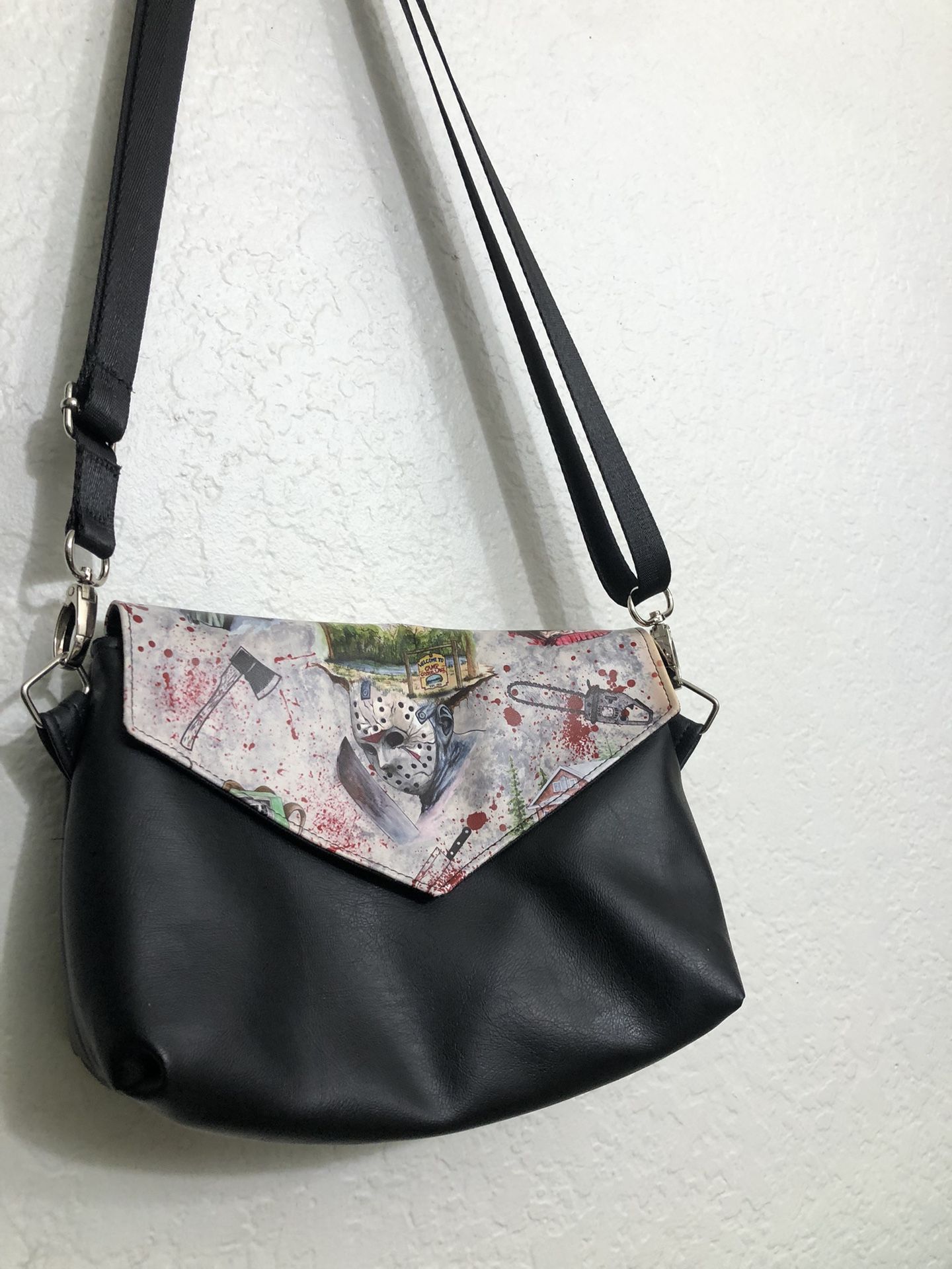 Halloween Micheal Meyers Black Purse