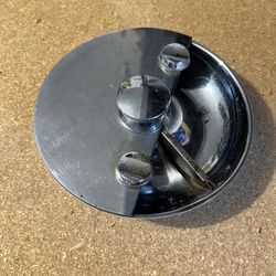 Chrome Art Deco Automatic Cleaning Ashtray 