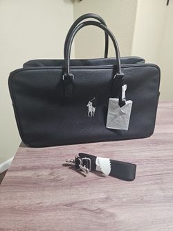 Polo Ralph Lauren Black Luggage & Travel Bag
