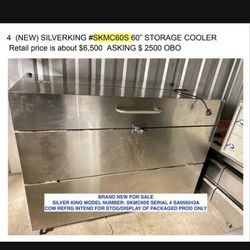 Silver King Lock Up Storage Refrigerator