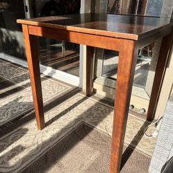 Tall Wooden Table