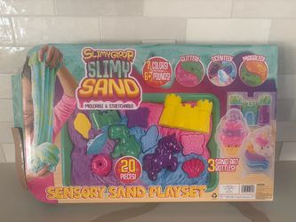 Slimy Sand 20-Piece Sensory Sand Playset