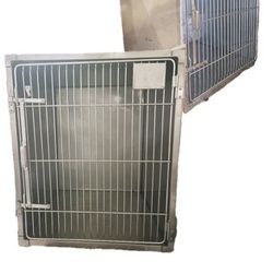 XL Stainless Steel Tall Dog Kennel 