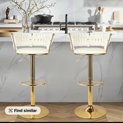 Velvet Barstools , Brand New