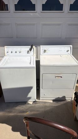 Kenmore Washer and Dryer
