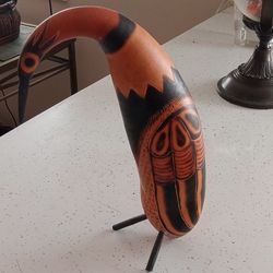 Penguin Gourd By Manny Garcia