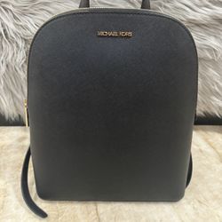 MICHAEL MICHAEL KORS CINDY 38H3GCPB3L BLACK LG BACKPACK LEATHER