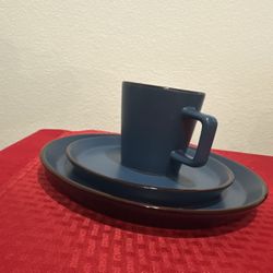 Set Of 4 Plate And Cup Set