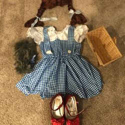 Halloween Costume - Dorothy Wizard of Oz and Todo Size Small