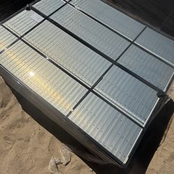 Beautiful Double Pan Glass Frameless Solar Panels - 111W For RV, Off Grid